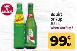 Tony’s Fresh Market Squirt or 7up offer