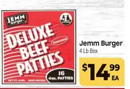 Tony’s Fresh Market Jemm Burger offer