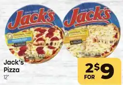 Tony’s Fresh Market Jack's Pizza offer