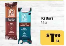 Tony’s Fresh Market IQ Bars offer