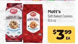 Tony’s Fresh Market Matt's Soft Baked Cookies offer