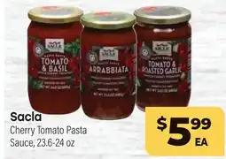 Tony’s Fresh Market Sacla Cherry Tomato Pasta Sauce offer
