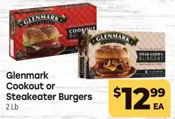 Tony’s Fresh Market Glenmark Cookout or Steakeater Burgers offer