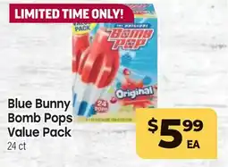 Tony’s Fresh Market Blue Bunny Bomb Pops Value Pack offer