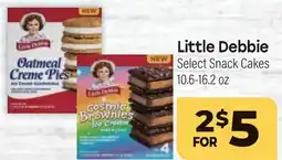 Tony’s Fresh Market Little Debbie Select Snack Cakes offer