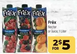 Tony’s Fresh Market Fréx Nectar or Juice offer