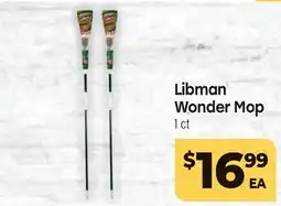 Tony’s Fresh Market Libman Wonder Mop offer