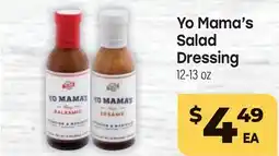 Tony’s Fresh Market Yo Mama's Salad Dressing offer