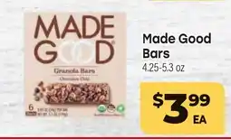 Tony’s Fresh Market Made Good Bars offer
