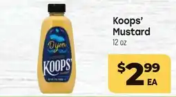 Tony’s Fresh Market Koops' Mustard offer