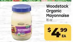 Tony’s Fresh Market Woodstock Organic Mayonnaise offer