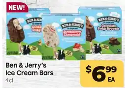 Tony’s Fresh Market Ben & Jerry's Ice Cream Bars offer