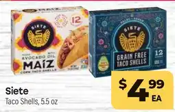 Tony’s Fresh Market Siete Taco Shells offer