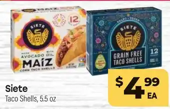 Tony’s Fresh Market Siete Taco Shells offer