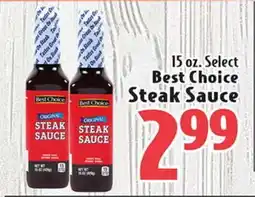 Eurofresh Market 15 oz. Select Best Choice Steak Sauce offer
