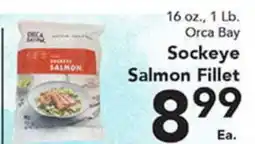 Eurofresh Market Orca Bay Sockeye Salmon Fillet offer