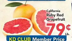 Eurofresh Market California Ruby Red Grapefruit offer