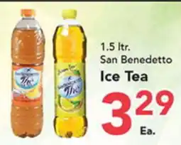 Eurofresh Market 1.5 ltr. San Benedetto Ice Tea offer