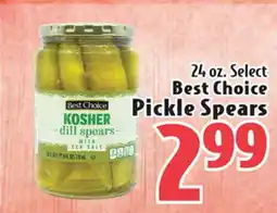 Eurofresh Market 24 oz. Select Best Choice Pickle Spears offer