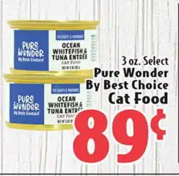 Eurofresh Market 3 oz. Select Pure Wonder By Best Choice Cat Food offer