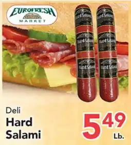 Eurofresh Market Deli Hard Salami offer