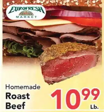 Eurofresh Market Homemade Roast Beef offer