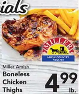 Eurofresh Market Miller Amish Boneless Chicken Thighs offer