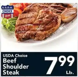 Eurofresh Market USDA Choice Beef Shoulder Steak offer