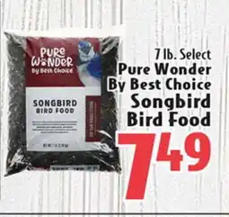 Eurofresh Market 7 lb. Select Pure Wonder By Best Choice Songbird Bird Food offer