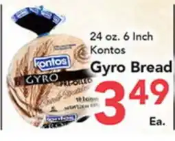 Eurofresh Market Kontos Gyro Bread offer