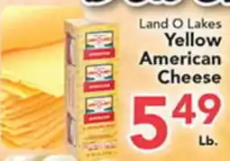 Eurofresh Market Land O Lakes Yellow American Cheese offer