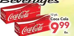 Eurofresh Market 12 pk. Coca Cola offer