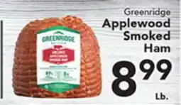 Eurofresh Market Greenridge Applewood Smoked Ham offer