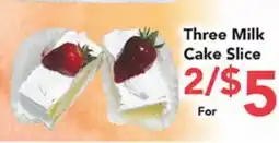 Eurofresh Market Three Milk Cake Slice offer