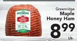 Eurofresh Market Greenridge Maple Honey Ham offer