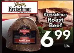 Eurofresh Market Kretschmar Roast Beef offer