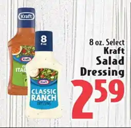 Eurofresh Market 8 oz. Select Kraft Salad Dressing offer