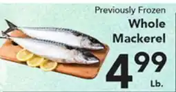 Eurofresh Market Whole Mackerel offer