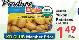 Eurofresh Market Organic Yukon Potatoes offer