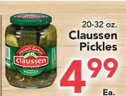 Eurofresh Market Claussen Pickles offer