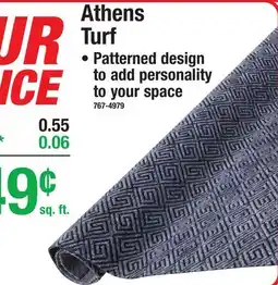 Menards Athens Turf offer