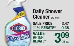 Menards Daily Shower Cleaner offer