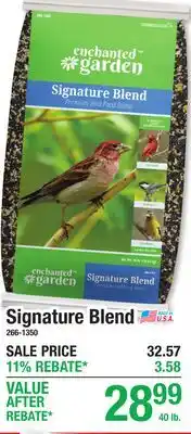 Menards Enchanted Garden Signature Blend offer