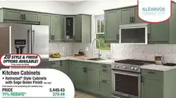 Menards Kitchen Cabinets offer