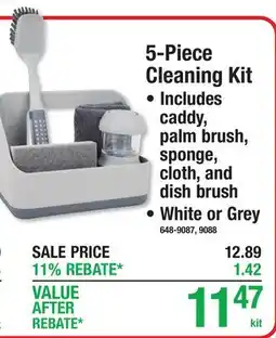 Menards 5-Piece Cleaning Kit offer