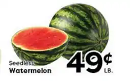 Rich's Fresh Market Seedless Watermelon offer