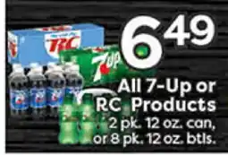 Rich's Fresh Market All 7-Up or RC Products offer