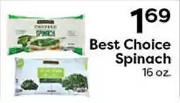 Rich's Fresh Market Best Choice Spinach offer