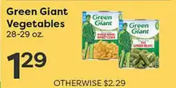Rich's Fresh Market Green Giant Vegetables offer