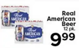 Rich's Fresh Market Real American Beer offer